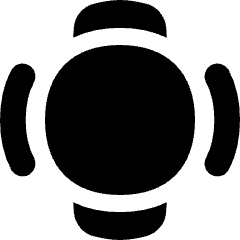 Watch Vibration Icon from Flex Solid Set