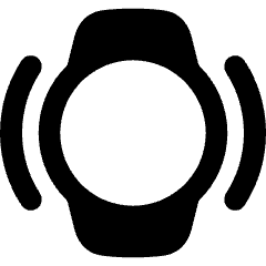 Watch Vibration Icon from Plump Solid Set