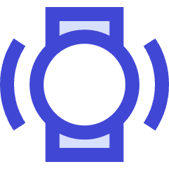 Watch Vibration Icon from Sharp Duo Set