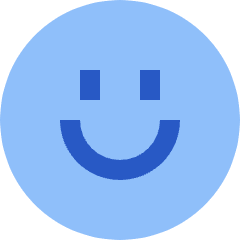 Happy Face Icon from Sharp Flat Set