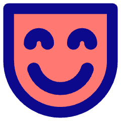 Happy Mask Icon from Core Pop Set