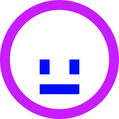 Look Down Icon from Sharp Neon Set