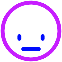 Look Down Icon from Plump Neon Set