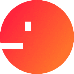 Look Left Icon from Sharp Gradient Set
