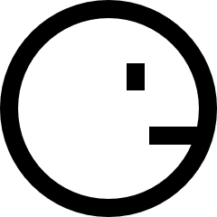 Look Right Icon from Sharp Line Set