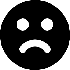 Mad Face Smiley Icon from Micro Solid Set