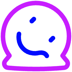 Melt Icon from Plump Neon Set