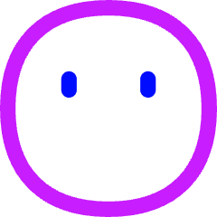 No Mouth Icon from Flex Neon Set