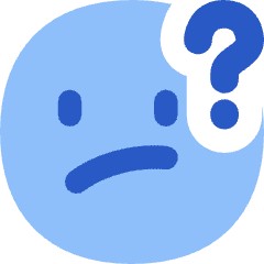 Puzzled Smiley Icon from Flex Flat Set
