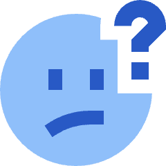 Puzzled Smiley Icon from Sharp Flat Set