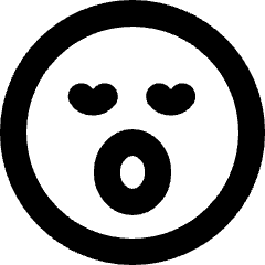 Sleepy Face Smiley Icon from Micro Line Set