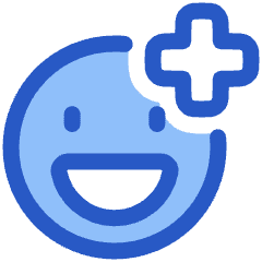 Smiley Add Reaction Icon from Plump Duo Set