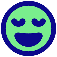 Smiley Blessed Icon from Plump Pop Set
