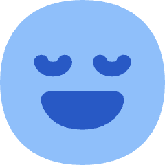 Smiley Blessed Icon from Flex Flat Set
