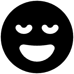 Smiley Blessed Icon from Plump Solid Set