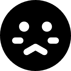 Smiley Blush Icon from Core Solid Set