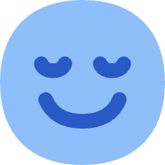 Smiley Calm Icon from Flex Flat Set