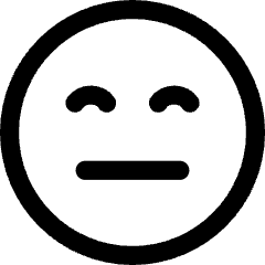 Smiley Content Icon from Core Line Set