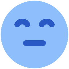 Smiley Content Icon from Plump Flat Set