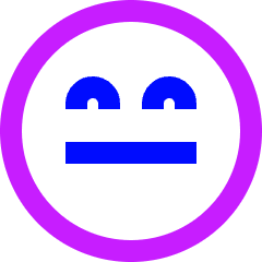 Smiley Content Icon from Sharp Neon Set