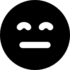 Smiley Content Icon from Core Solid Set