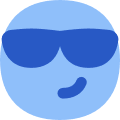 Smiley Cool Icon from Flex Flat Set