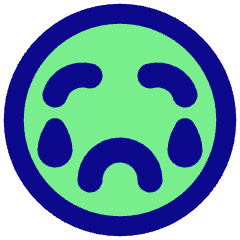 Smiley Crying 1 Icon from Plump Pop Set