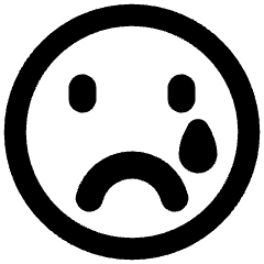 Smiley Crying 2 Icon from Plump Remix Set