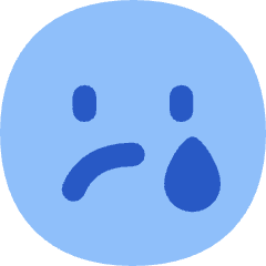 Smiley Crying 2 Icon from Flex Flat Set