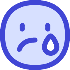 Smiley Crying 2 Icon from Flex Duo Set