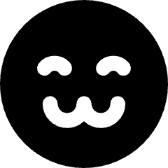 Smiley Cute Icon from Core Solid Set