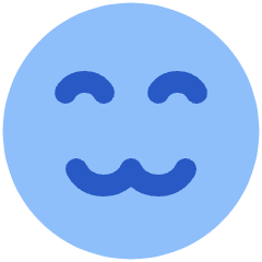 Smiley Cute Icon from Plump Flat Set