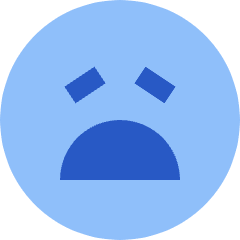 Smiley Devastated Icon from Sharp Flat Set