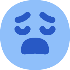 Smiley Devastated Icon from Flex Flat Set