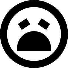 Smiley Devastated Icon from Sharp Remix Set