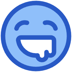 Smiley Drool Icon from Plump Duo Set