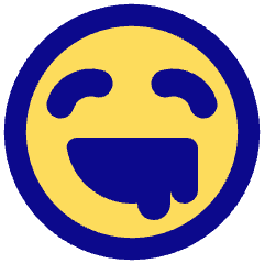 Smiley Drool Icon from Plump Pop Set