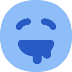 Smiley Drool Icon from Flex Flat Set