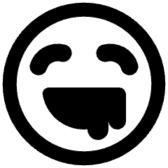 Smiley Drool Icon from Plump Remix Set