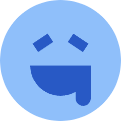 Smiley Drool Icon from Sharp Flat Set
