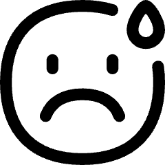 Smiley Drop Icon from Flex Line Set