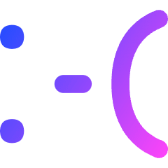 Smiley Emoticon Sad Icon from Flex Gradient Set