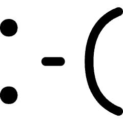 Smiley Emoticon Sad Icon from Flex Line Set