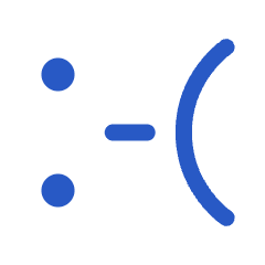 Smiley Emoticon Sad Icon from Plump Duo Set