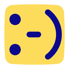 Smiley Emoticon Smile Icon from Plump Pop Set