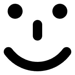 Smiley Emoticon Smile Icon from Micro Solid Set