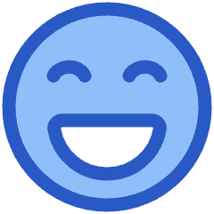 Smiley Excited Icon from Plump Duo Set