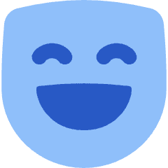 Smiley Face Laugh Icon from Flex Flat Set