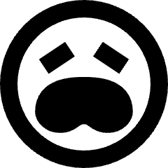 Smiley Frustrated Icon from Sharp Remix Set