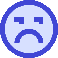 Smiley Grumpy Icon from Sharp Duo Set
